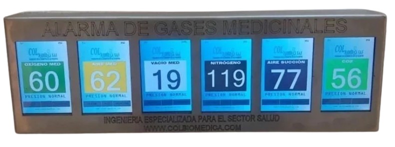 Alarmas de gases medicinales